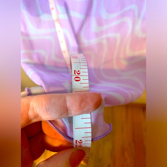 ASOS Design Lilac & Blue Mesh Long Sleeve Midi Dress NWOT - Picture 7 of 7